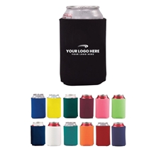 Budget Collapsible Foam Can Cooler Holder - 1 Side