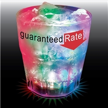 9 oz 3- Light Fluted Plastic Rocks Cup