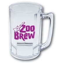 5 oz Plastic Fluted Beer Mug Sampler With Handle