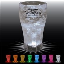 12 oz Single Light Plastic Fluted Bell Soda Cup