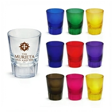 2 oz Premium Plastic Fluted Shot Glass