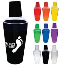 20 oz 3 Piece Plastic Cocktail Shaker