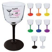 7 oz Standard Stem Plastic Wine Glass