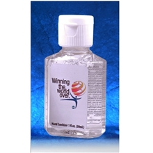 SanPal 1.0 oz Compact Hand Sanitizer Antibacterial Gel in Flip - Top Squeeze Bottle