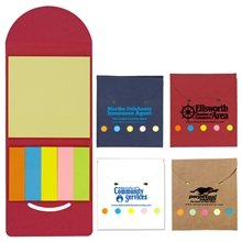 ROCKLIN Sticky Notes and Flags Booklet