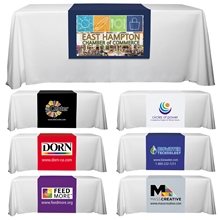 ROGER SIX 60 L Table Runners (PhotoImage Full Color) / Accommodates 3 ft Table and Larger