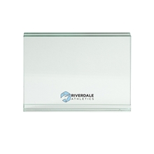 Leeman Atrium Glass Large Desk Photo Frame