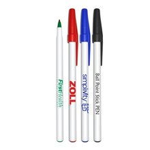 Round Ball Point Stick Pen