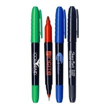 Double Ended Sharp Mark(R) - Permanent Marker - Fine Medium Tip