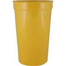 22 oz Smooth Wall Plastic Stadium Cup