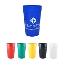 22 oz Fluted Plastic Stadium Cup