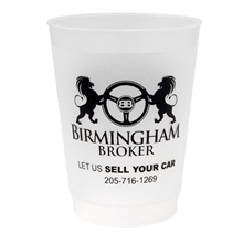 10 oz Frost - Flex(TM) Reusable, Unbreakable Plastic Stadium Cup