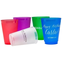 16 oz Frost - Flex(TM) Reusable, Unbreakable Plastic Stadium Cup