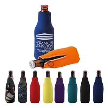 FoamZone Zippered Bottle Cooler