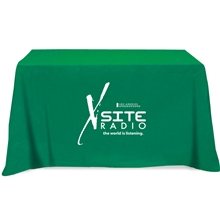 Flat 3- Sided Table Cover - Fits 4 Foot Standard Table