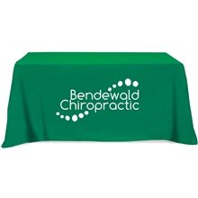 Flat 3- sided Table Cover - Fits 6 Foot Standard Table Poly - Cotton