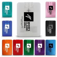 Credit Card Style Antibacterial Hand Sanitizer Spray
