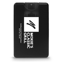 Credit Card Style Antibacterial Hand Sanitizer Spray