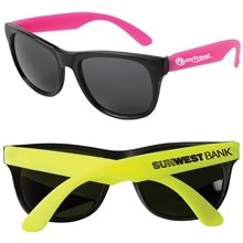 Neon Sunglasses - Black Frame