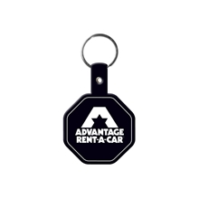 Stop Sign Flexible Key Tag