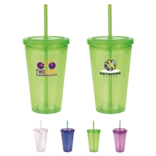 16oz Double Wall Cool Acrylic Tumbler