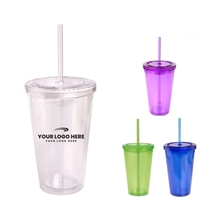 16oz Double Wall Cool Acrylic Tumbler