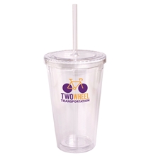 Prime Line 16 oz Double Wall Cool Acrylic Tumbler