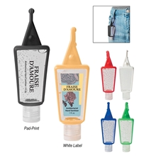 1 oz Hand Sanitizer In Silicone Holder