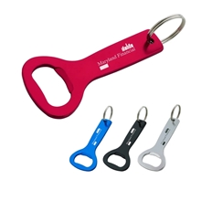 Aluminum Bottle Opener Key Ring