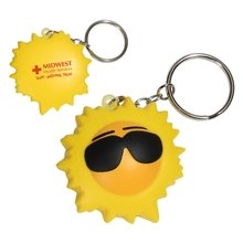 Cool Sun Key Chain - Stress Reliever