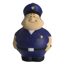 Policeman Bert Stress Reliever Keychain