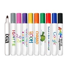 Bullet Tip Dry Erase Marker - USA Made - Full Color Decal