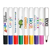 Bullet Tip Dry Erase Marker - USA Made - Full Color Decal