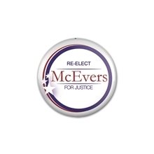Full Color Round pin back Button - 1 Diameter