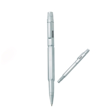 Goodfaire Engineer Black Metal Rollerball Pen w / Hexagon Cap and Barrel