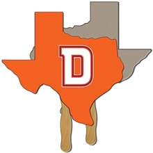 Texas State Shape Recycled Hand Fan - Paper Products