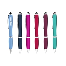 Metallic Curvaceous Ballpoint Stylus