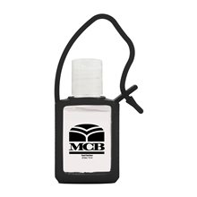 Travel Sanitizer with Adjustable Silicone Strap