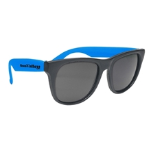 Sunglasses Black Frame with Color Arms