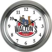 Metal Wall Clock - 13 3/8 Diameter