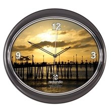 Oval Wall Clock - 11 5/8 x 12 /12