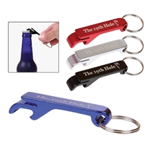 Aluminum Bottle Opener Keychain