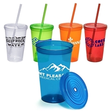 USA Made 20 oz Econo Sturdy Sipper Tumbler