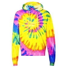 Dyenomite - Multi - Color Spiral Tie - Dyed Hooded Sweatshirt