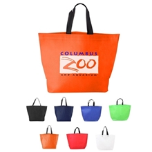 Two - Tone Heat Sealed Non - Woven Tote Bag