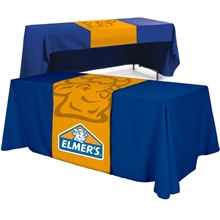 Table Runner - (Front, Top, 12 Back) - All Over Dye Sub