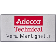 Hollywood Name Badge (Standard Size 1-1/2 x 3)