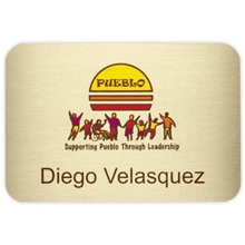 Savannah Metal Name Badge (Standard Size 2 x 3)