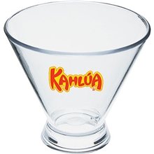 3 oz Plastic Stemless Martini Sampler