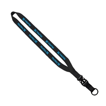 3/4 Smooth Nylon Slide Release Lanyard